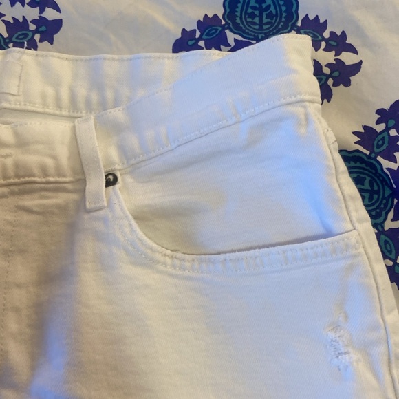 J Brand mens frayed white denim shorts. Barely used! - Picture 3 of 7